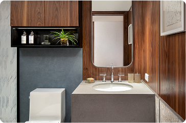 COMMON TOILET AND BATH